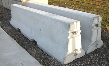 jersey barriers